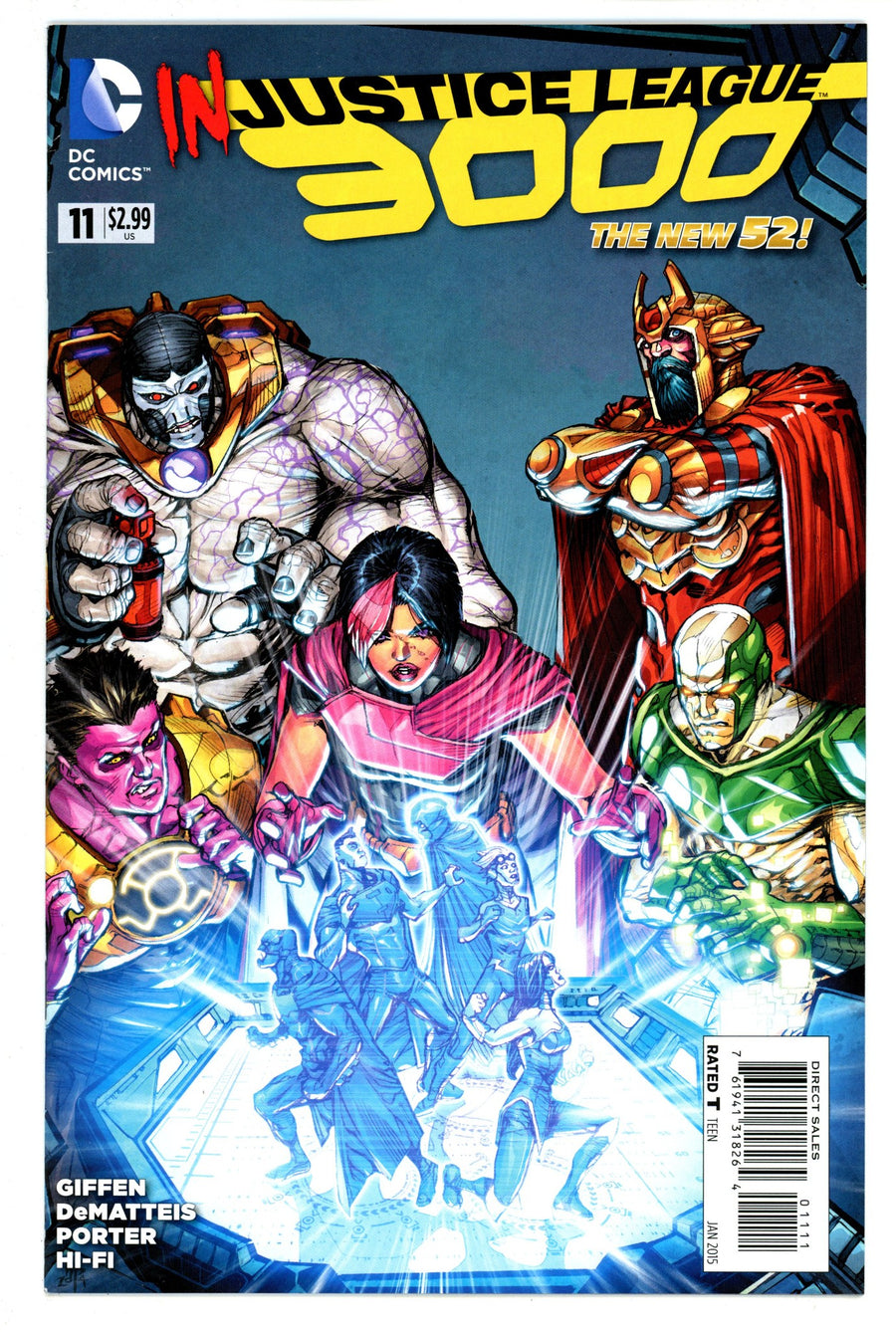 Justice League 3000 11 High Grade (2015) 