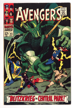 The Avengers Vol 1 45 VF (8.0) (1967)
