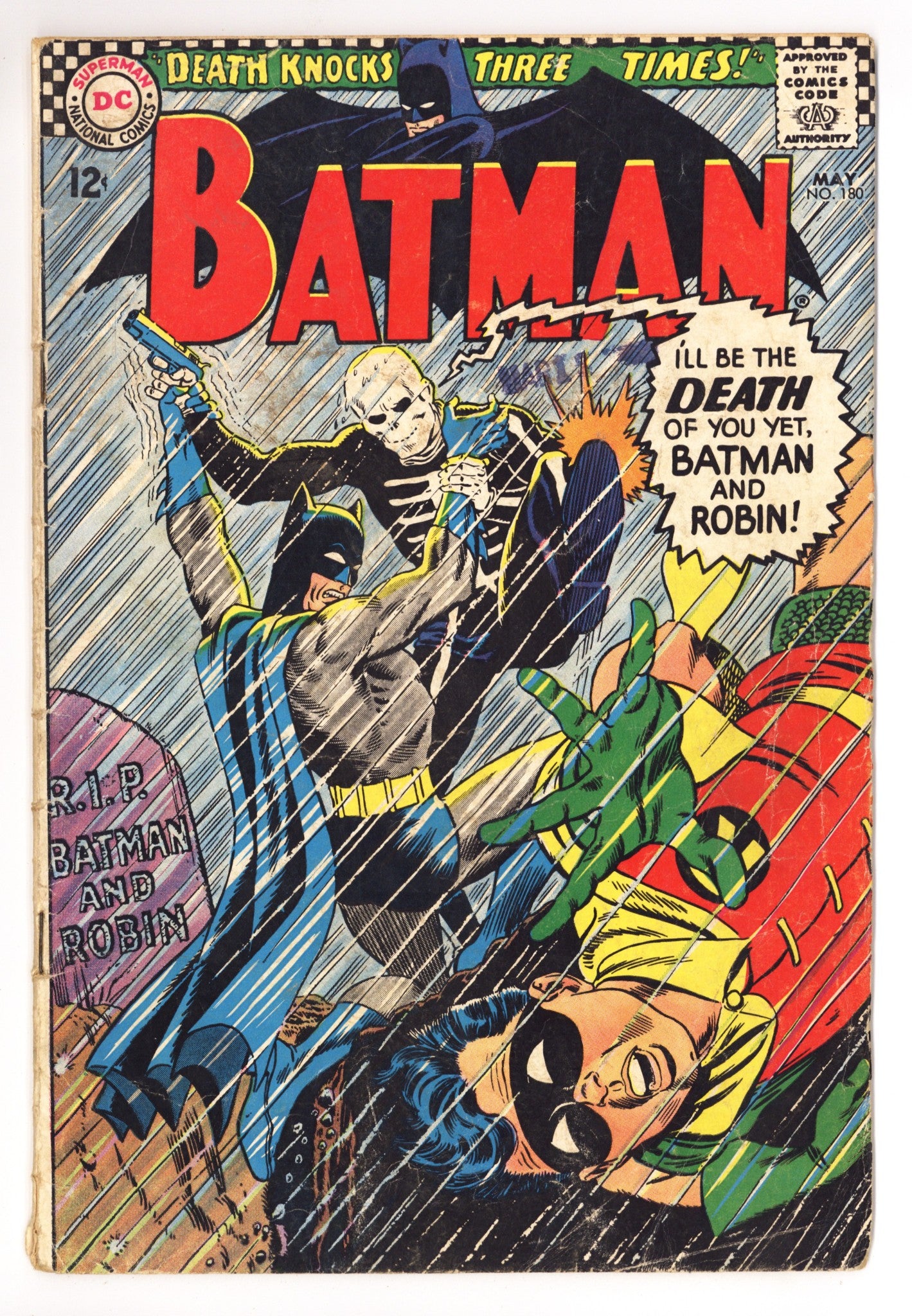 Batman Vol 1 180 GD/VG (3.0) (1966) 