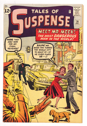 Tales of Suspense Vol 1 36  FN (6.0) Top Staple Replaced  (1962)