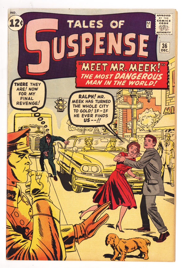 Tales of Suspense Vol 1 36 FN (6.0) Top Staple Replaced (1962)