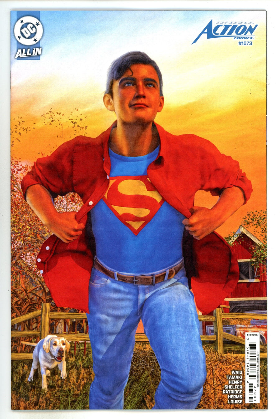 Action Comics Vol 3 1073 Spears  Incentive Variant NM  (2024)