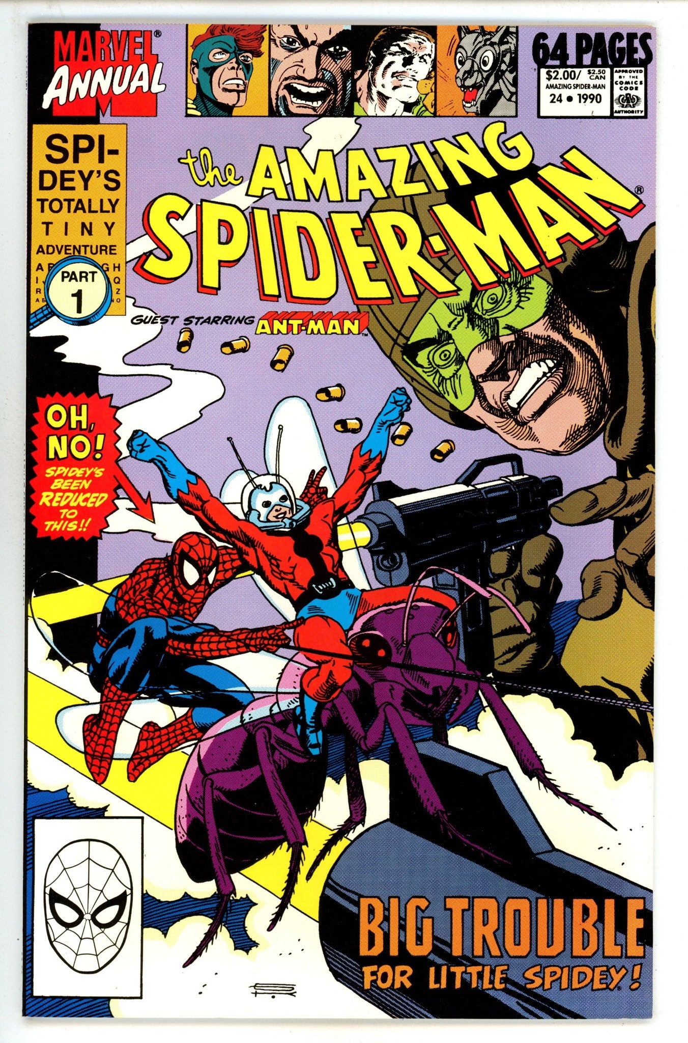 The Amazing Spider-Man Annual Vol 1 24 VF (8.0) (1990) 