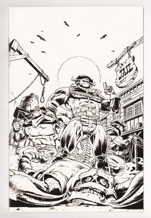 Wild West C.O.W.-Boys of Moo Mesa 3 VF/NM (9.0) (2025) Krahnke B&W Virgin Incentive Variant