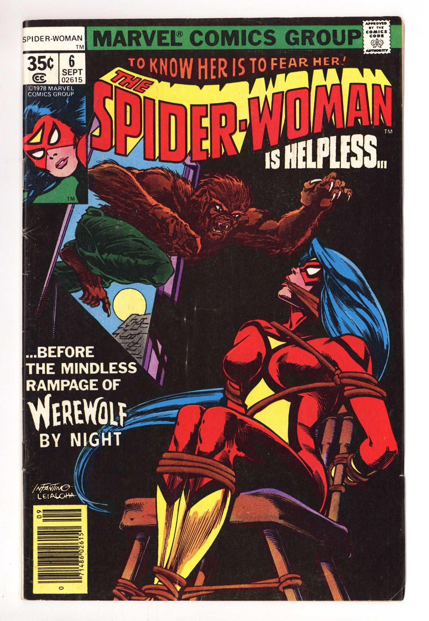 Spider-Woman Vol 1 6 Low Grade (1978) 