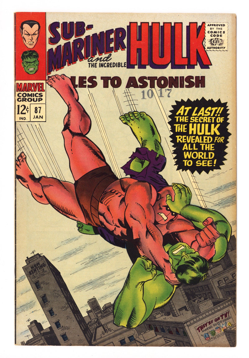 Tales to Astonish Vol 1 87 VF- (7.5) (1967) 