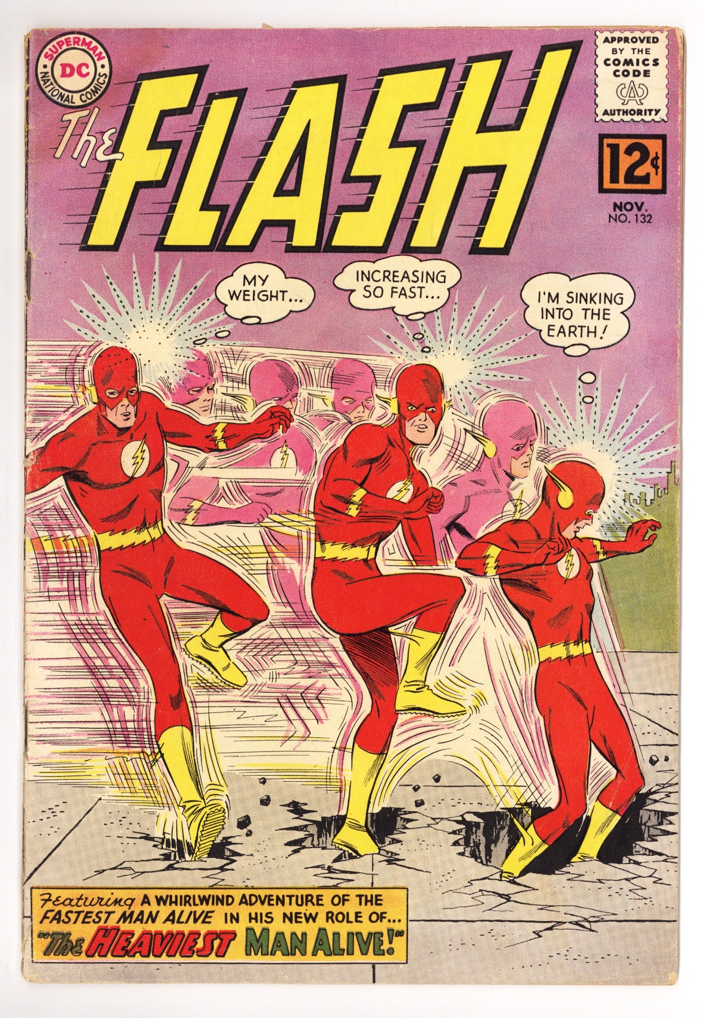 The Flash Vol 1 132 VG- (3.5) (1962) 