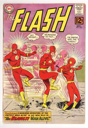 The Flash Vol 1 132 VG- (3.5) (1962)