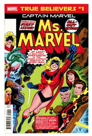 True Believers: Captain Marvel - Ms. Marvel 1 High Grade (2019)