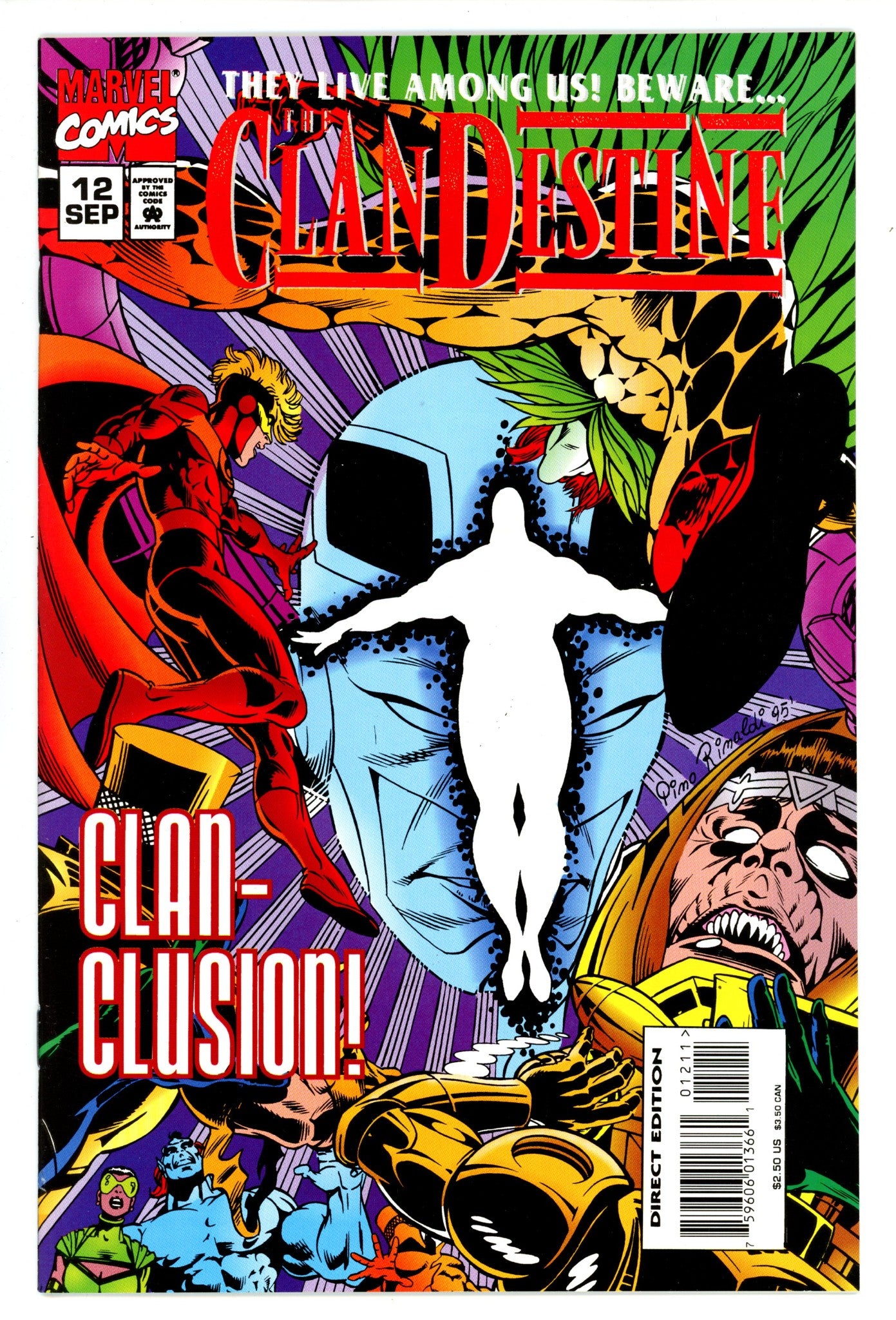 ClanDestine Vol 1 12 High Grade (1995)