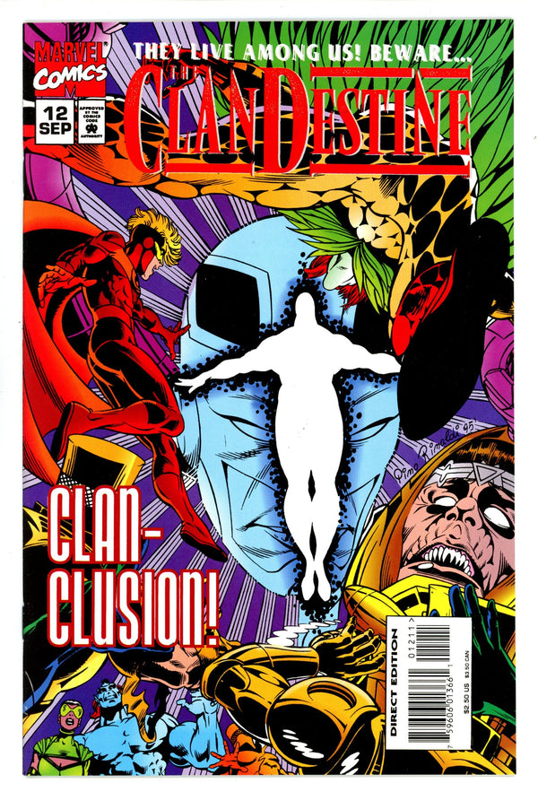 ClanDestine Vol 1 12 High Grade (1995)