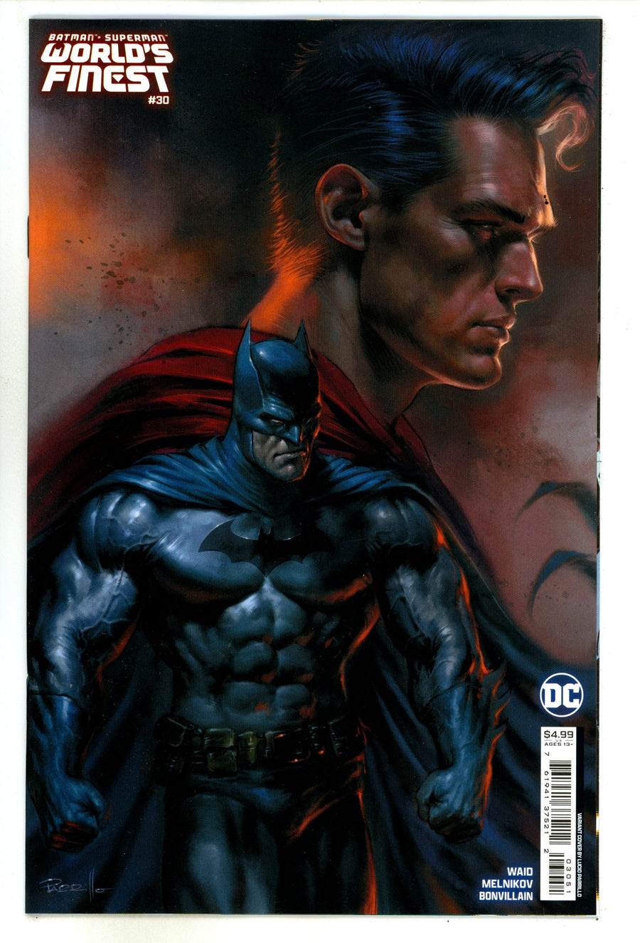 Batman Superman Worlds Finest 30 Parrillo Variant (2024)
