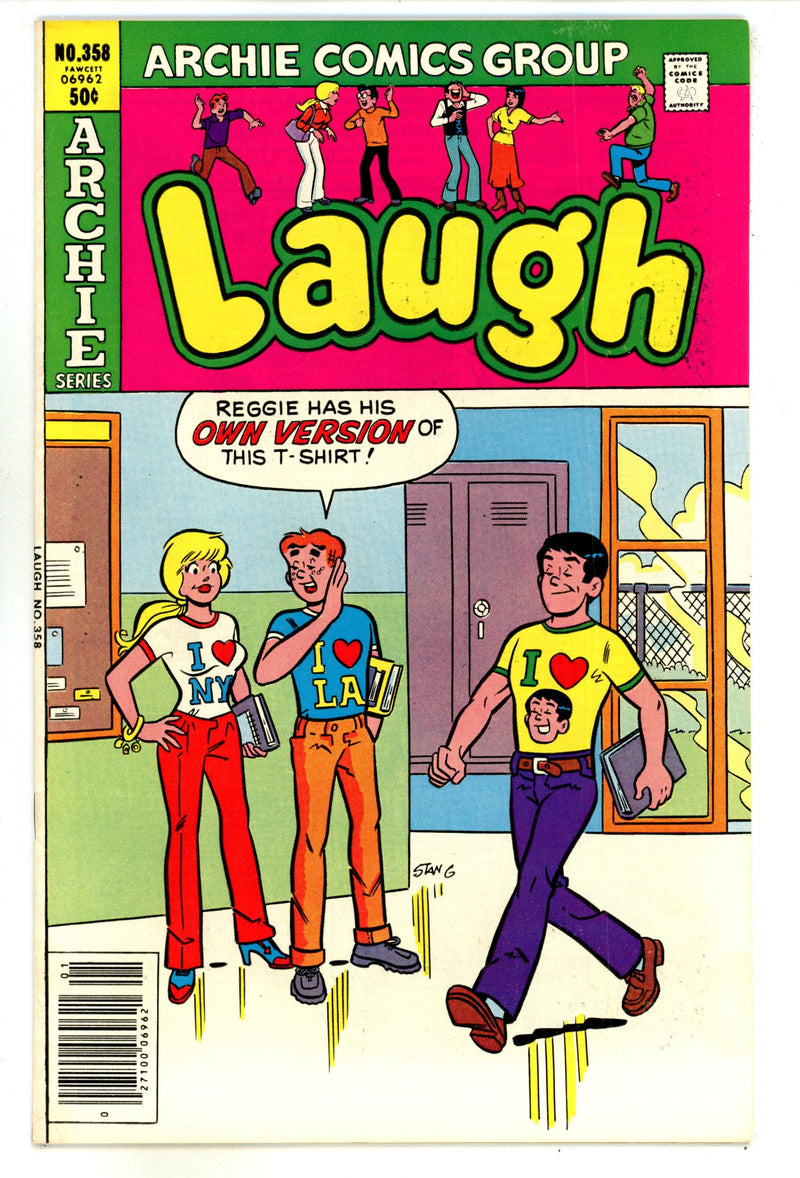 Laugh Comics  358  Low Grade  (1981)  