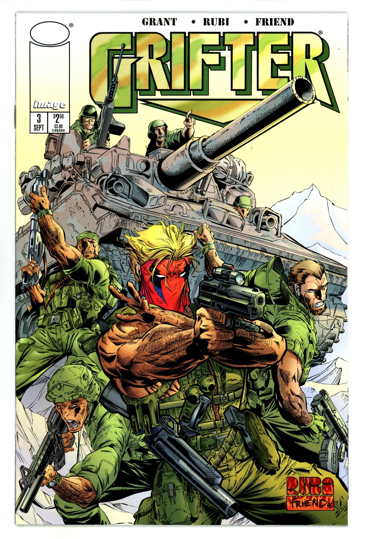 Grifter Vol 2 3 Mid Grade (1996) 