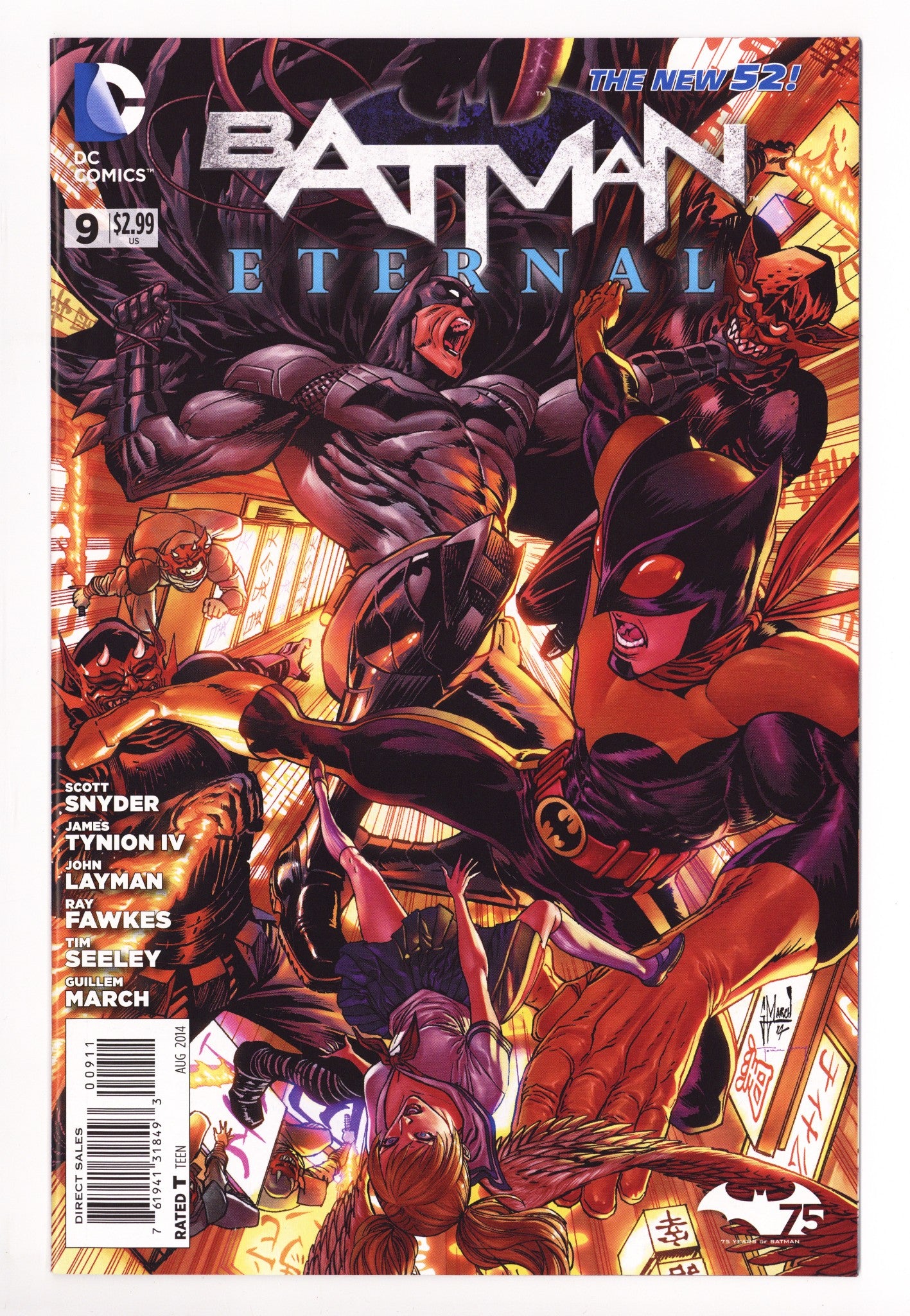 Batman Eternal 9 High Grade (2014) 