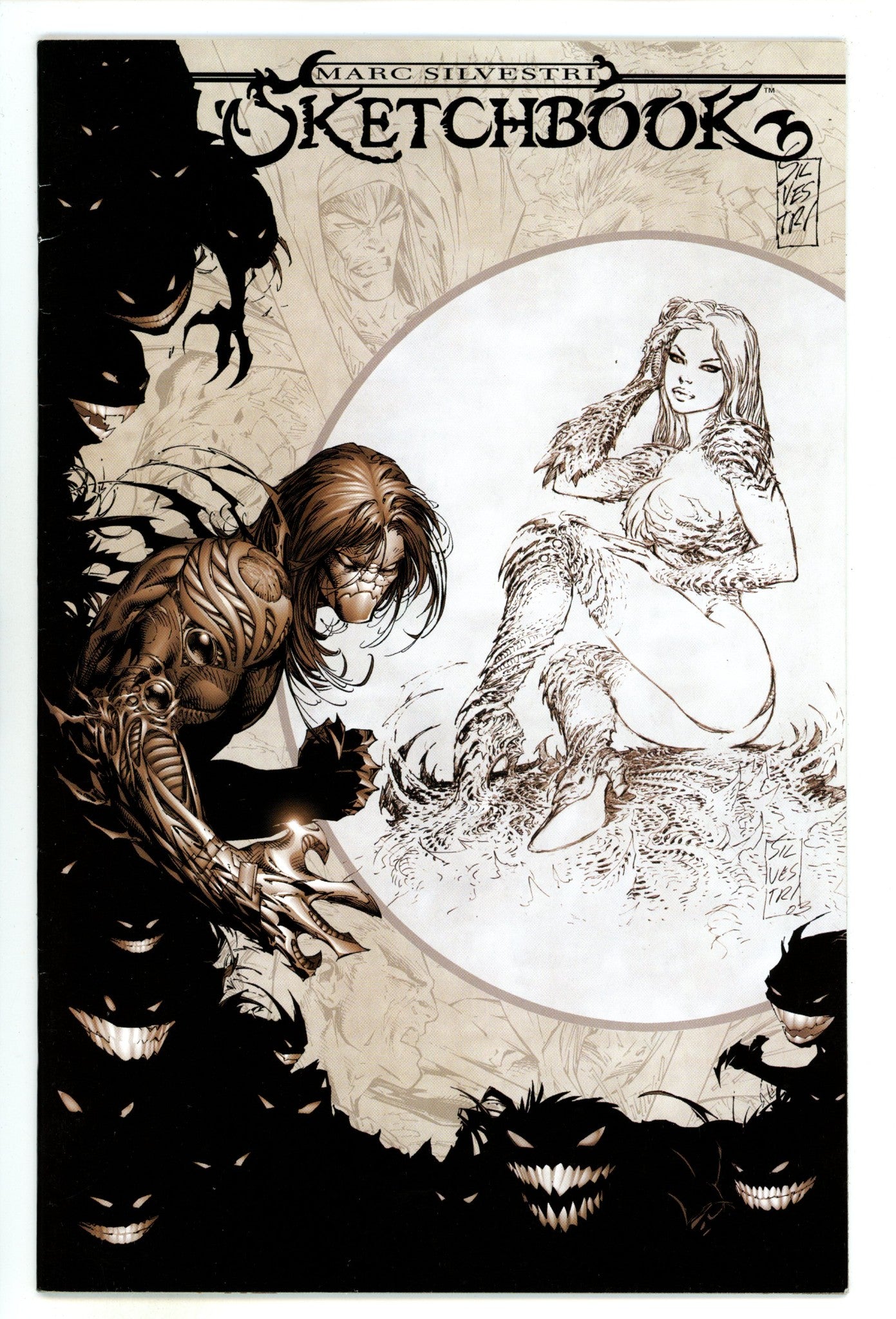 Marc Silvestri Sketchbook  [nn]  Mid Grade  (2004)  