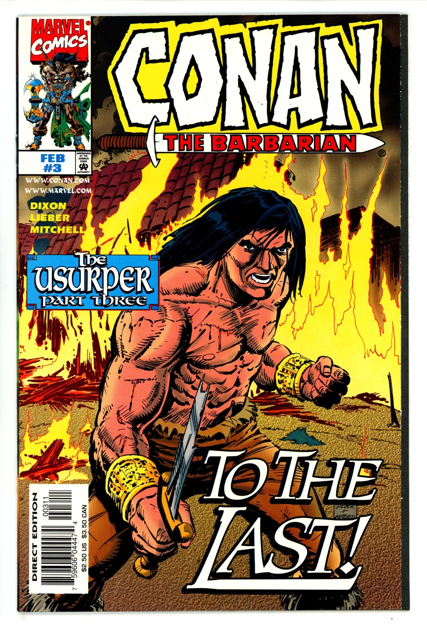 Conan the Barbarian: The Usurper 3 (1997)
