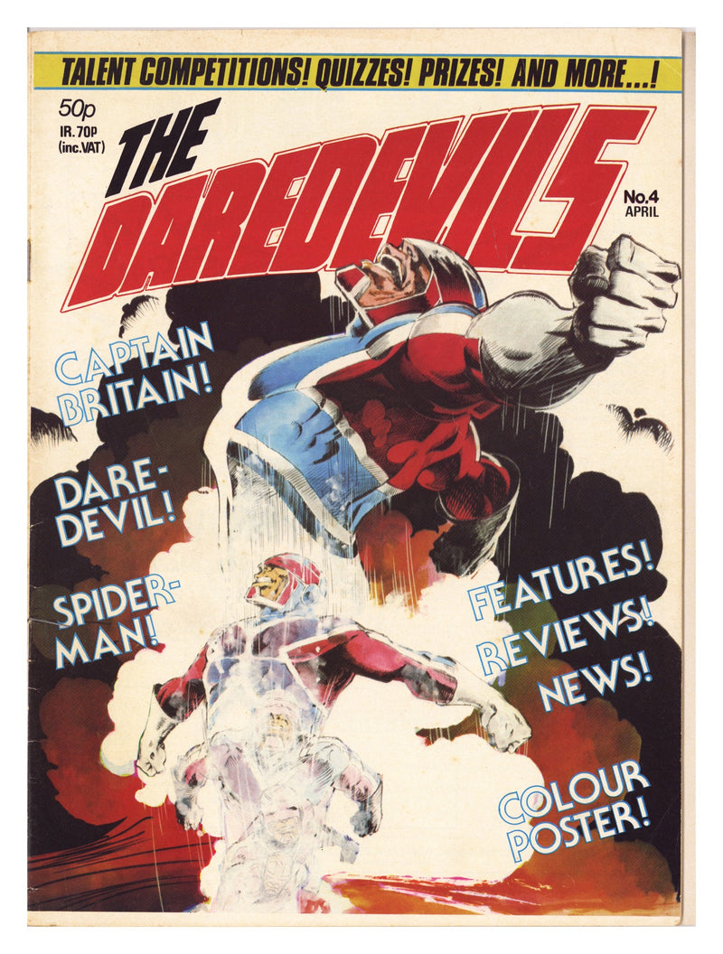 The Daredevils 4 VG (4.0) Poster Detached (1983) 