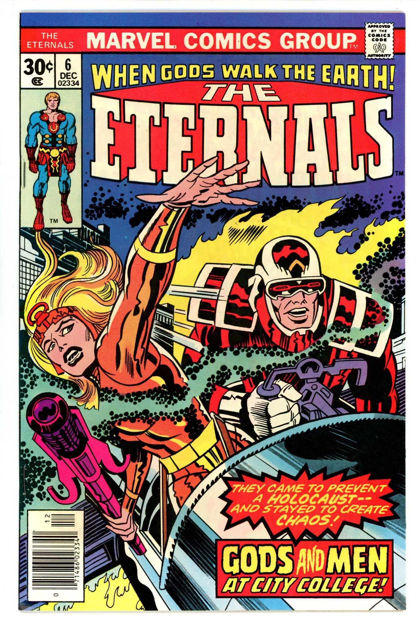 The Eternals Vol 1 6  VF (8.0)  (1976)   