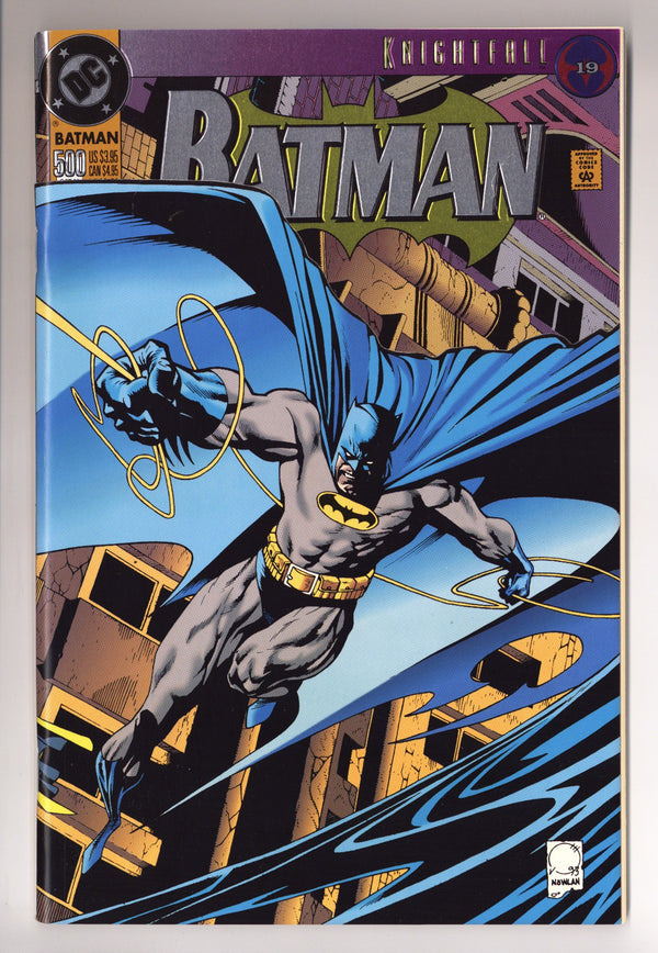 Batman Vol 1 500 Mid Grade (1993) Foil Variant