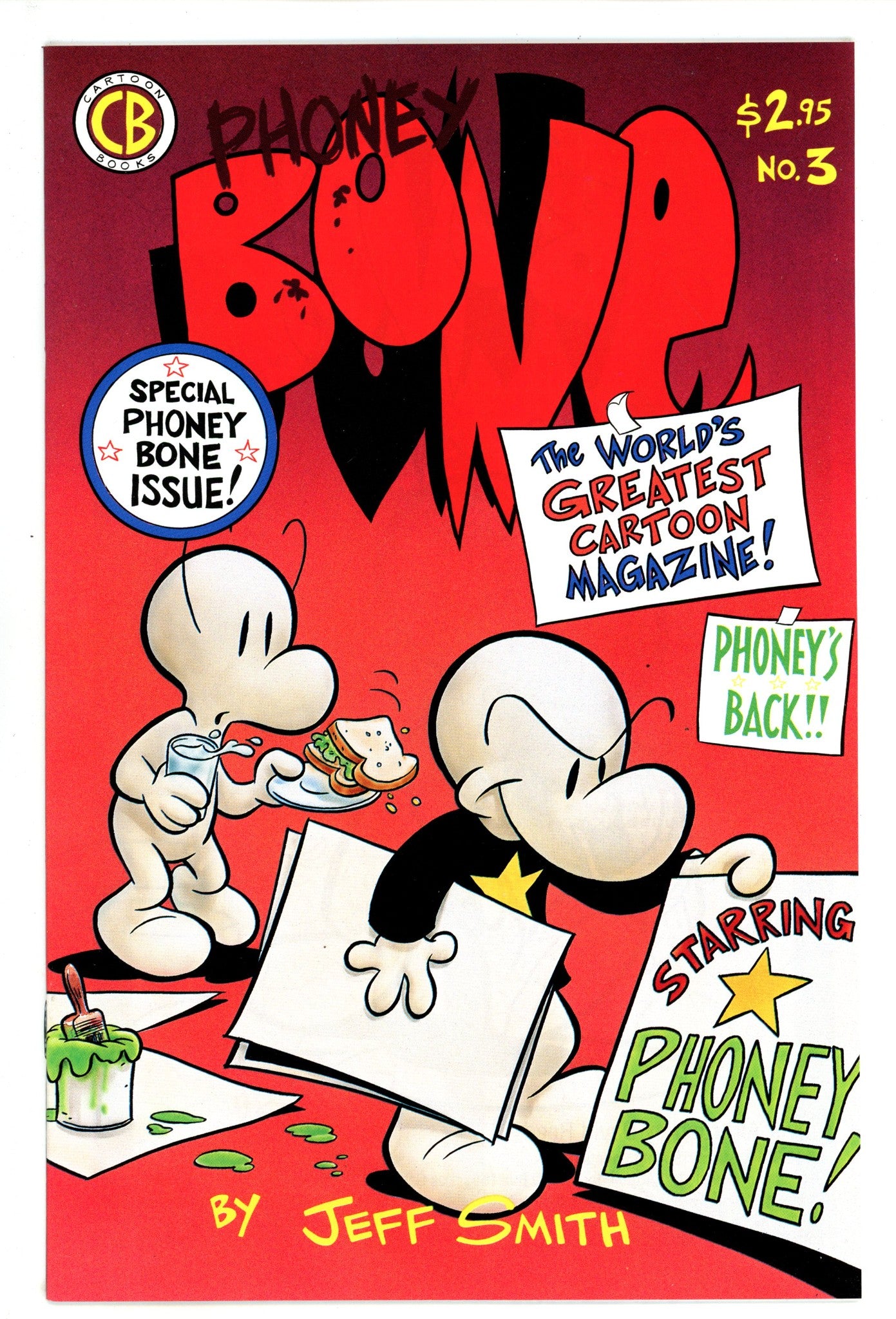 Bone 3 High Grade (1991) 6th Print 
