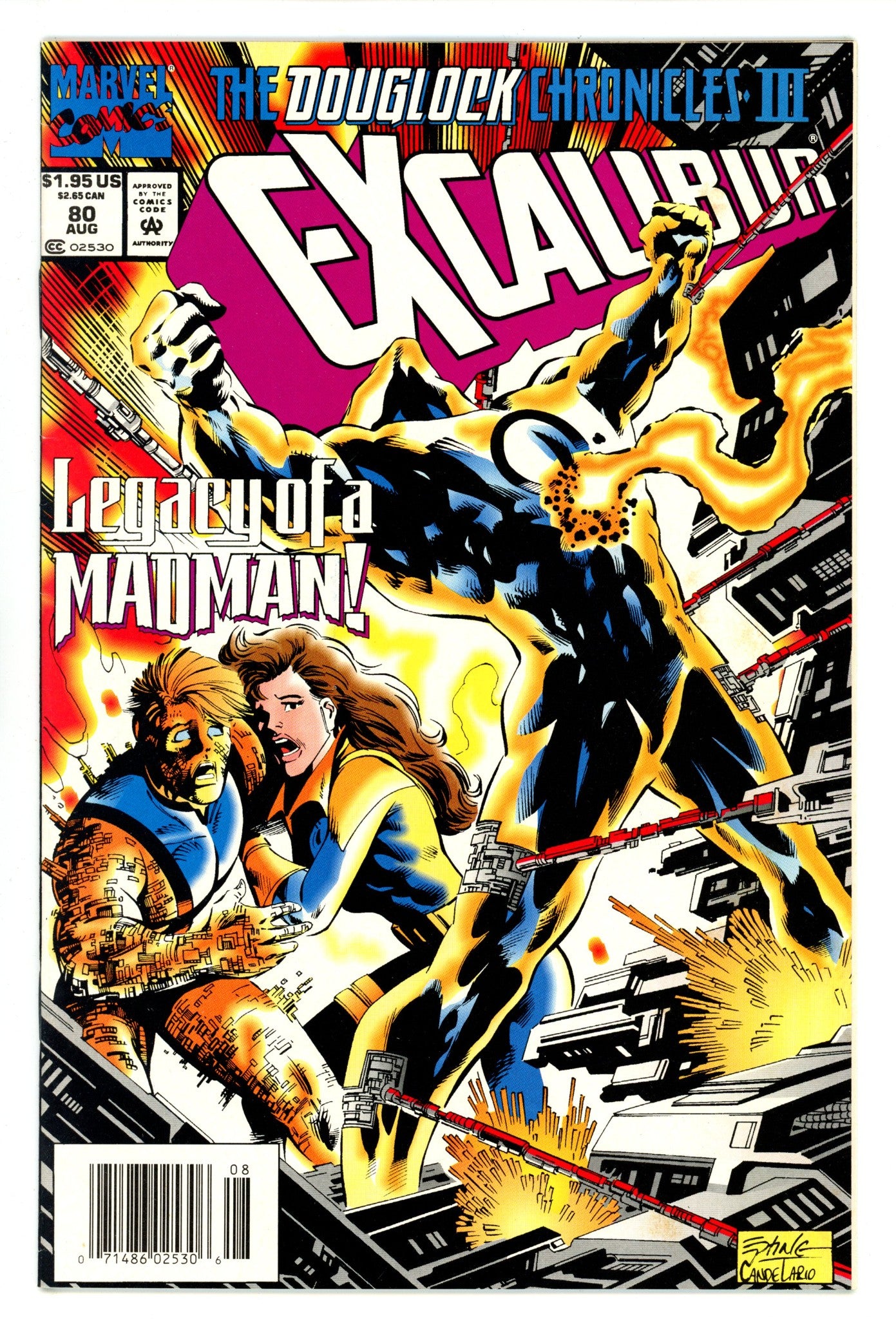 Excalibur Vol 1 80 High Grade (1994) Newsstand 