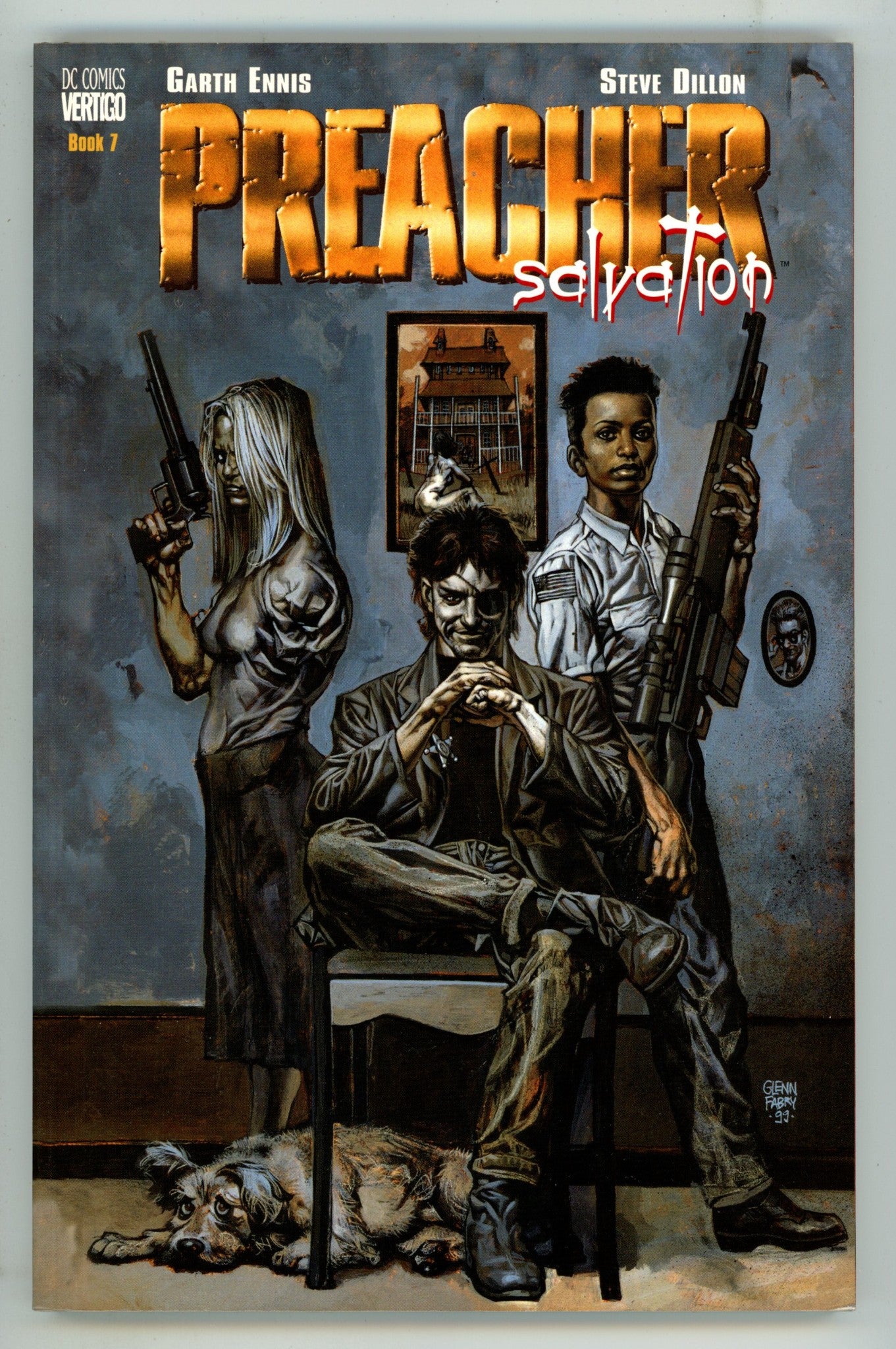 Preacher TPB Vol 7 Mid Grade (1999) 2nd Print 