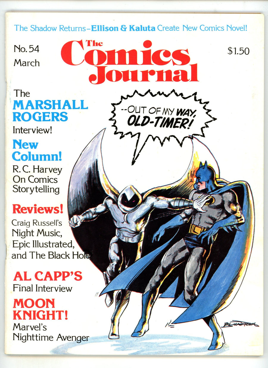 The Comics Journal  54  Mid Grade  (1980)  