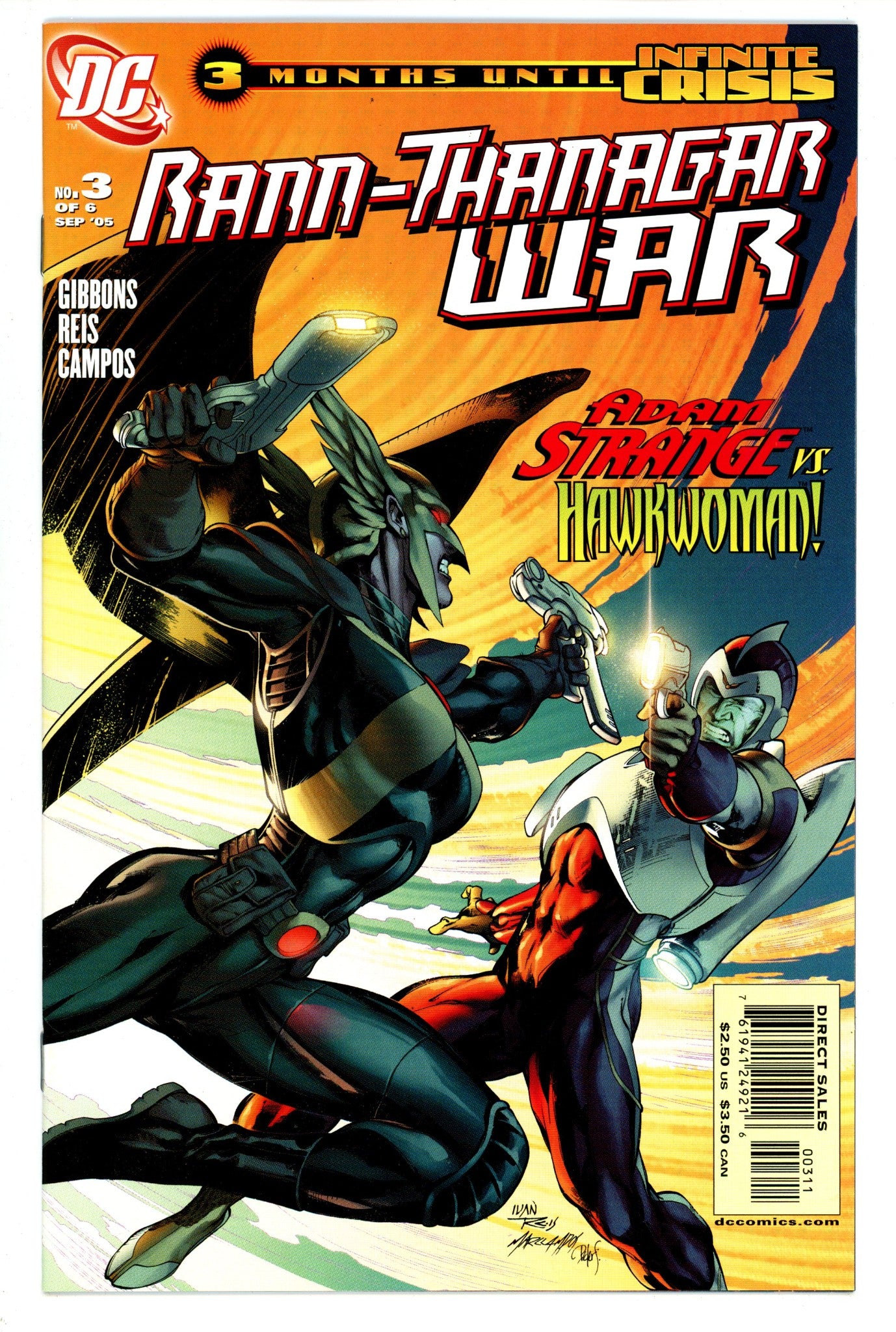 Rann / Thanagar War  3  High Grade  (2005)   