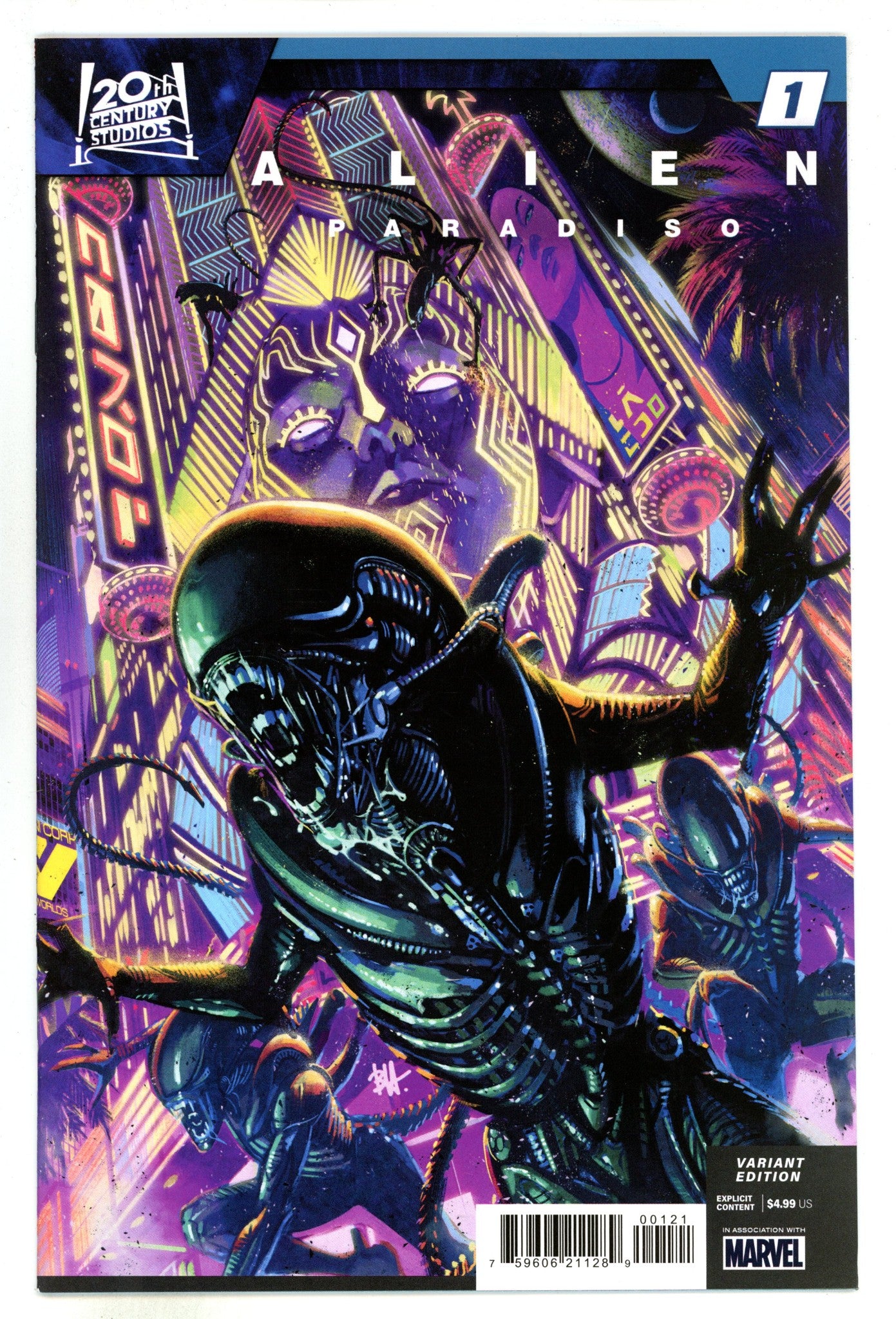 Alien: Paradiso 1 Harvey Variant (2024)