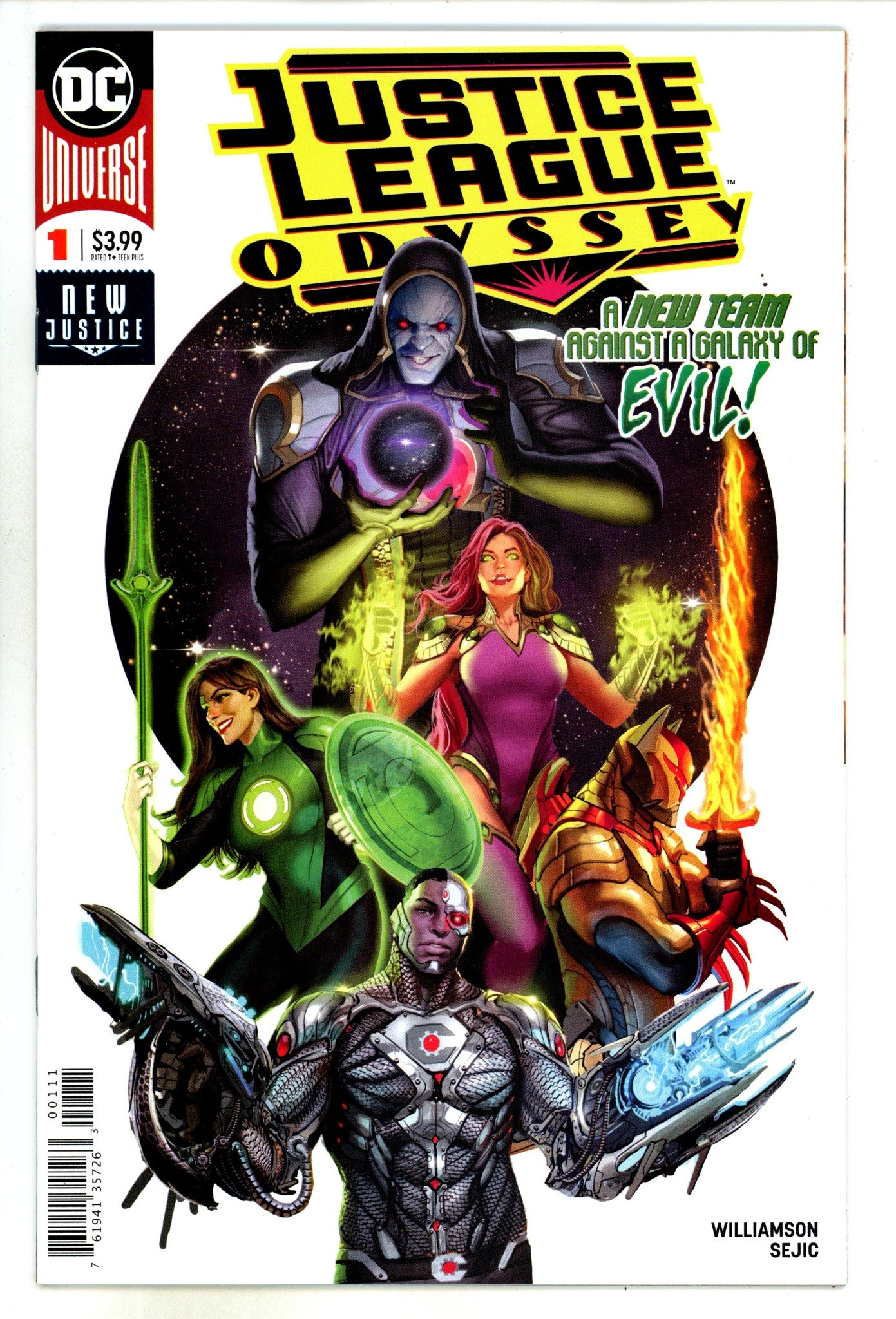 Justice League Odyssey 1 High Grade (2018) 