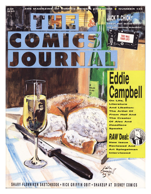 The Comics Journal 145 Mid Grade (1991)