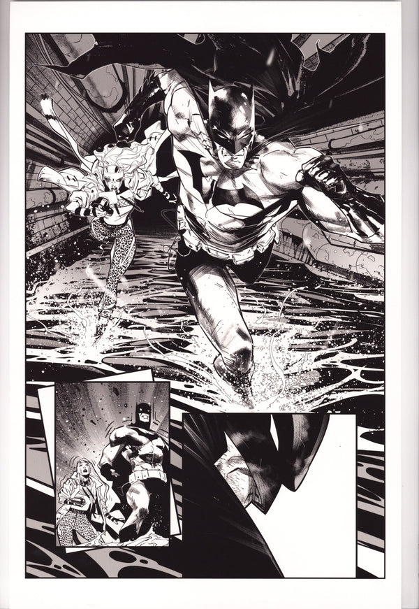 Batman Vol 3 116 Fine Art Monoprint: Page #5 (2022) Signed x1 Jorge Jimenez