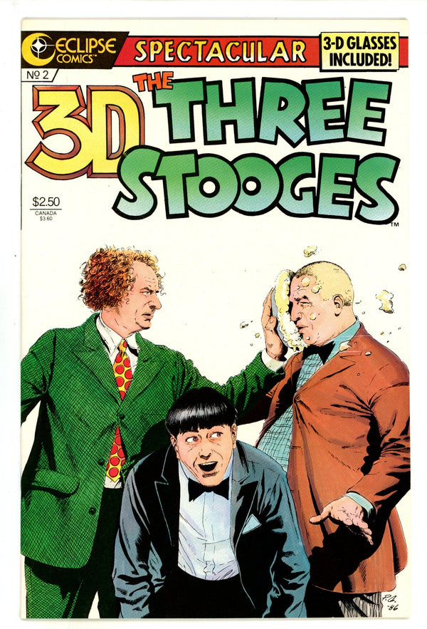 Three-D Three Stooges 2 High Grade No Glasses (1986)