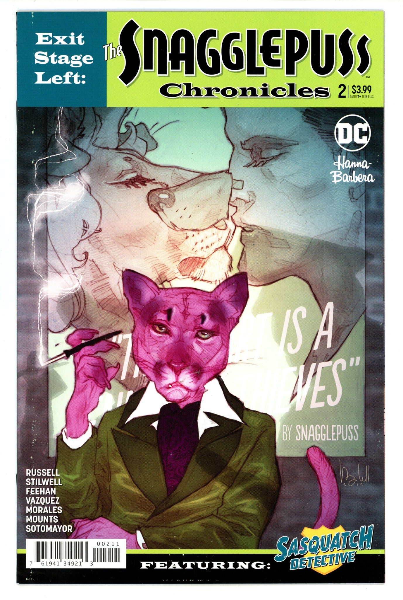 Exit Stage Left: The Snagglepuss Chronicles 2 High Grade (2018) 