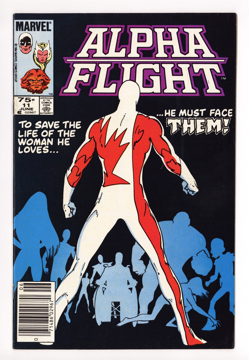 Alpha Flight Vol 1 11 FN+ (6.5) (1984) Canadian Price Variant 
