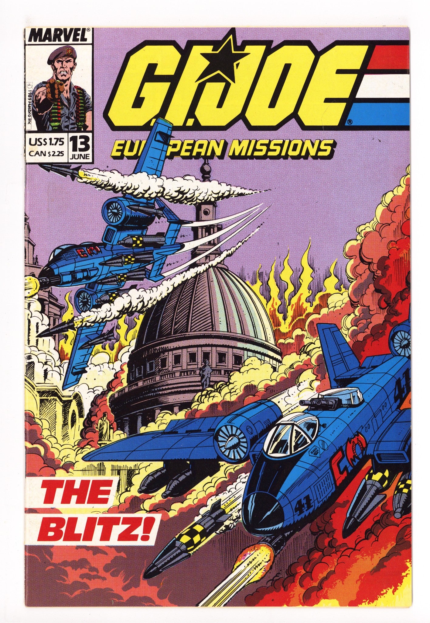 G.I. Joe European Missions 13 Mid Grade (1989) 
