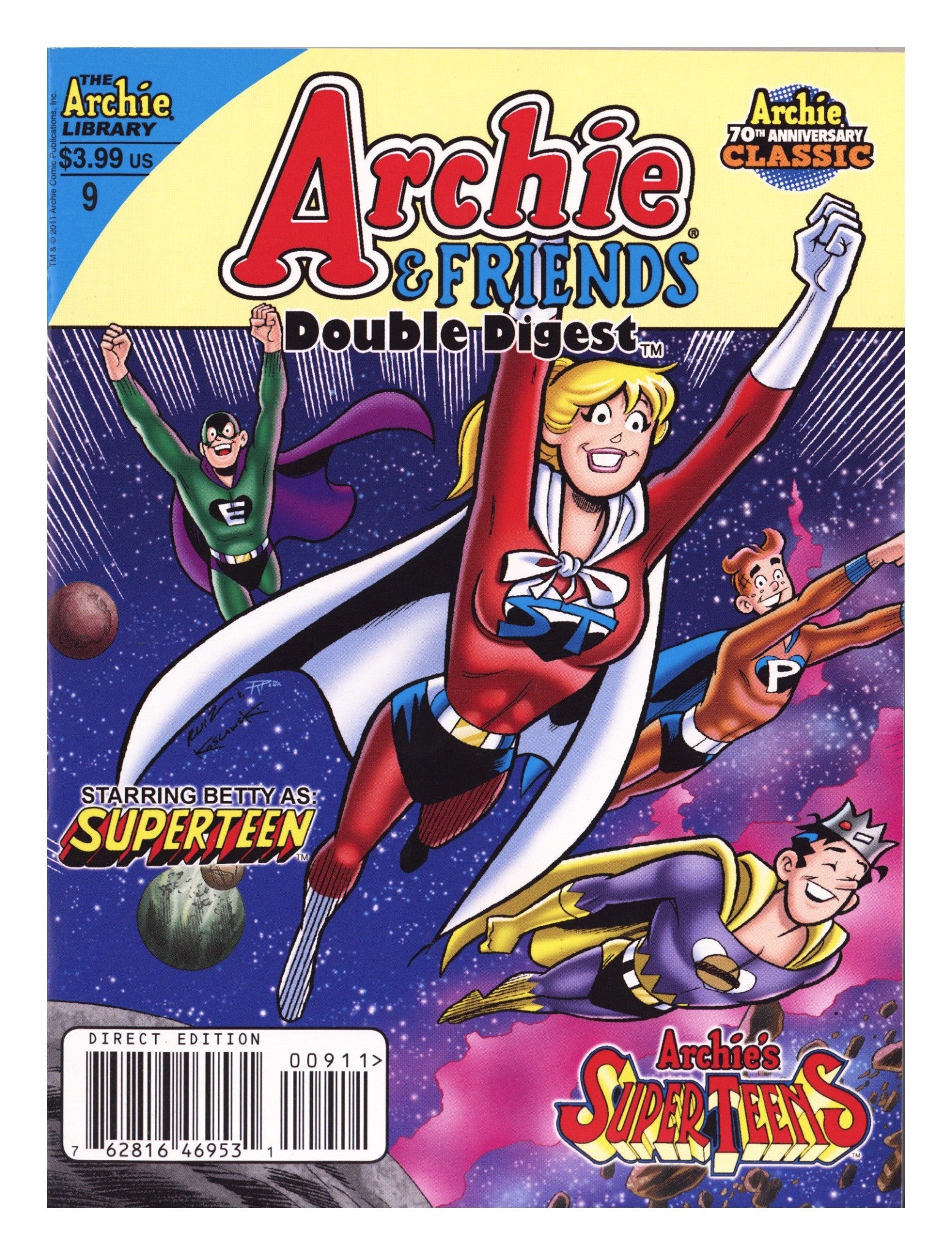 Archie & Friends Double Digest 9 High Grade (2011) 