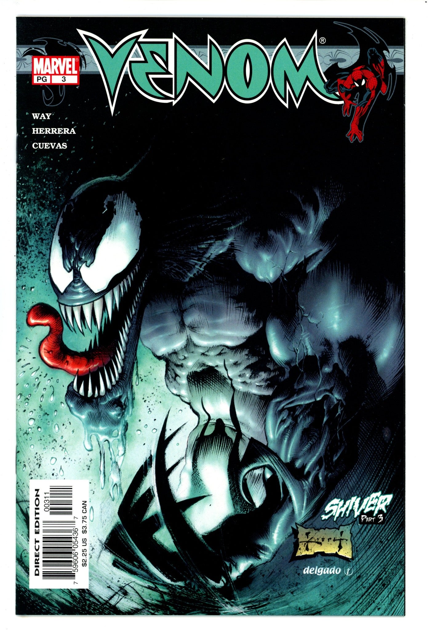Venom Vol 1 3 VF/NM (9.0) (2003) 