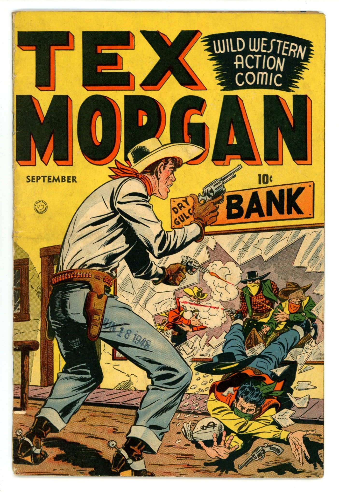 Tex Morgan 1 GD/VG (3.0) (1948) Canadian Edition 