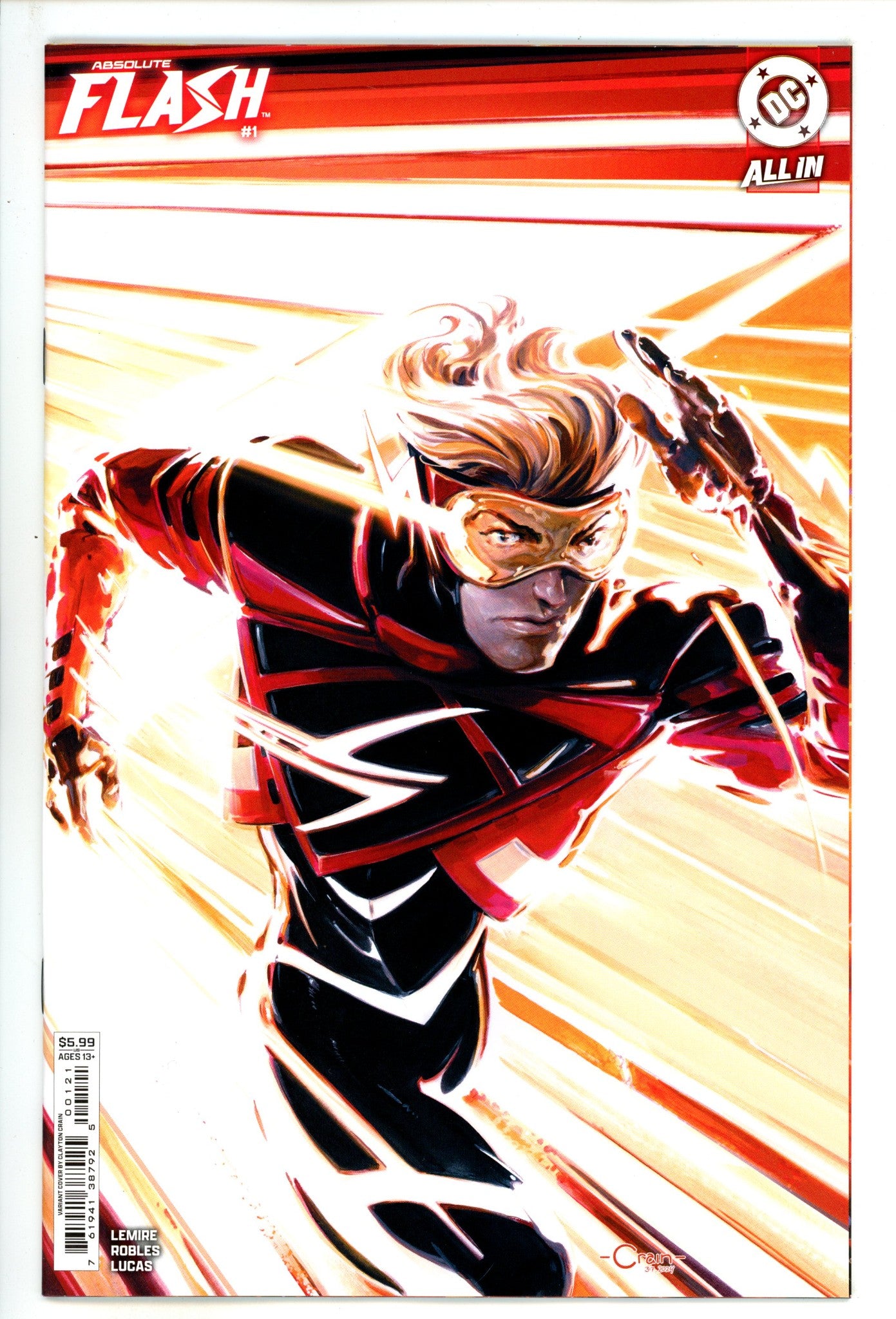 Absolute Flash 1 Crain Variant (2025)