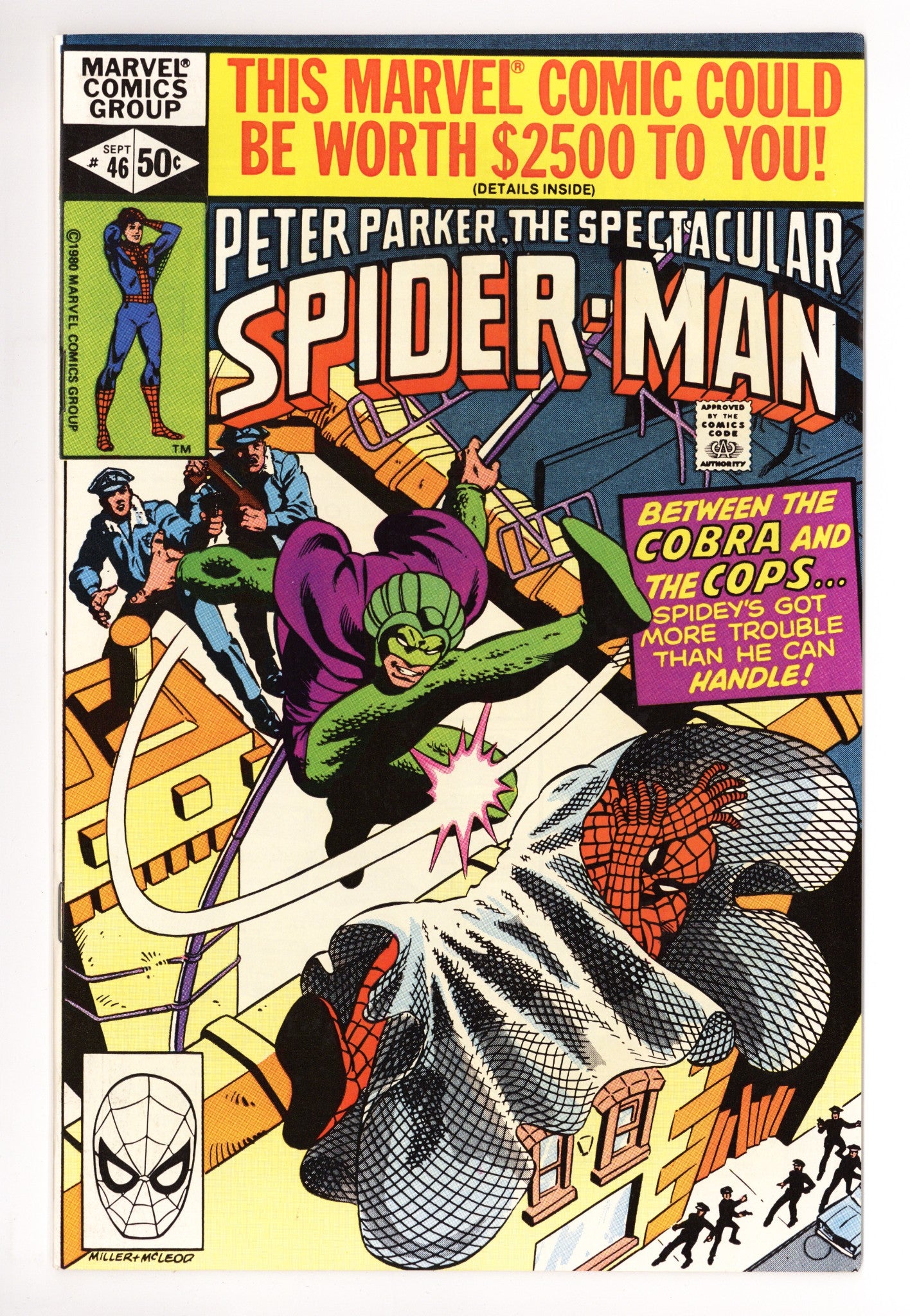 The Spectacular Spider-Man Vol 1 46 NM- (9.2) (1980) 