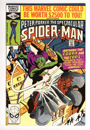 The Spectacular Spider-Man Vol 1 46 NM- (9.2) (1980)