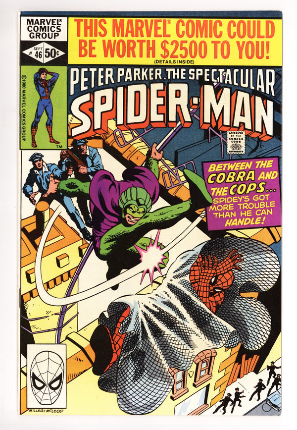 The Spectacular Spider-Man Vol 1 46 NM- (9.2) (1980)
