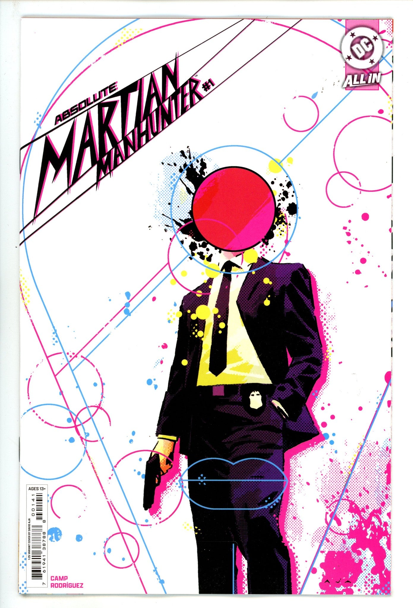 Absolute Martian Manhunter 1 Aja Incentive Variant NM+ (2025)