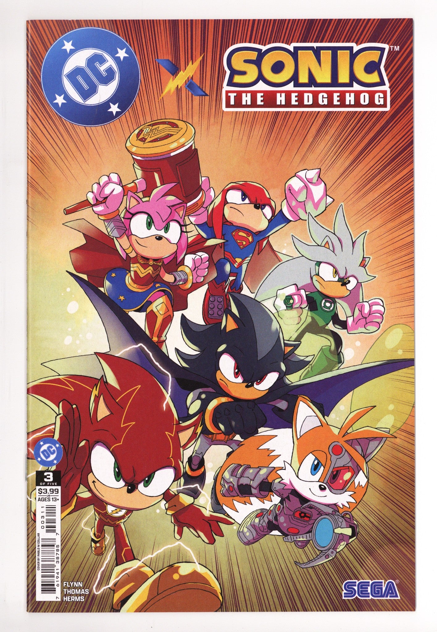 DC x Sonic the Hedgehog 3 NM- (9.2) (2025) 