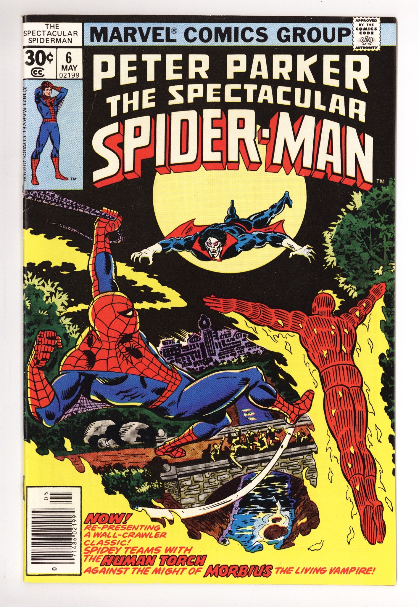 The Spectacular Spider-Man Vol 1 6 FN/VF (7.0) (1977) 