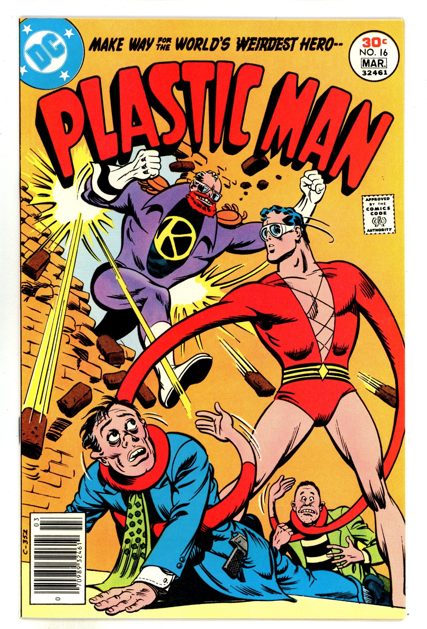 Plastic Man Vol 1 16 NM- (9.2) (1977) 