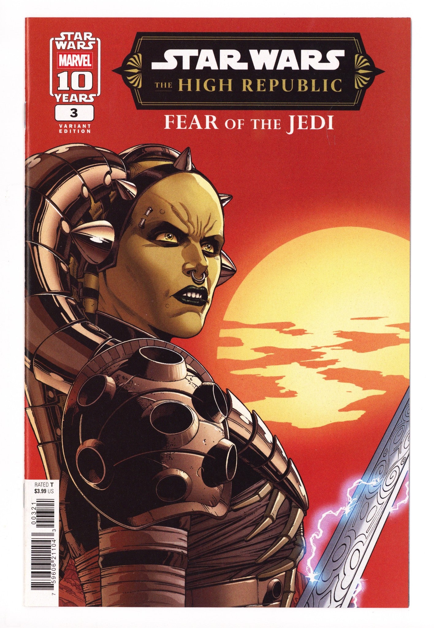 Star Wars: The High Republic - Fear of the Jedi 3 High Grade (2025) Rosanas Variant 