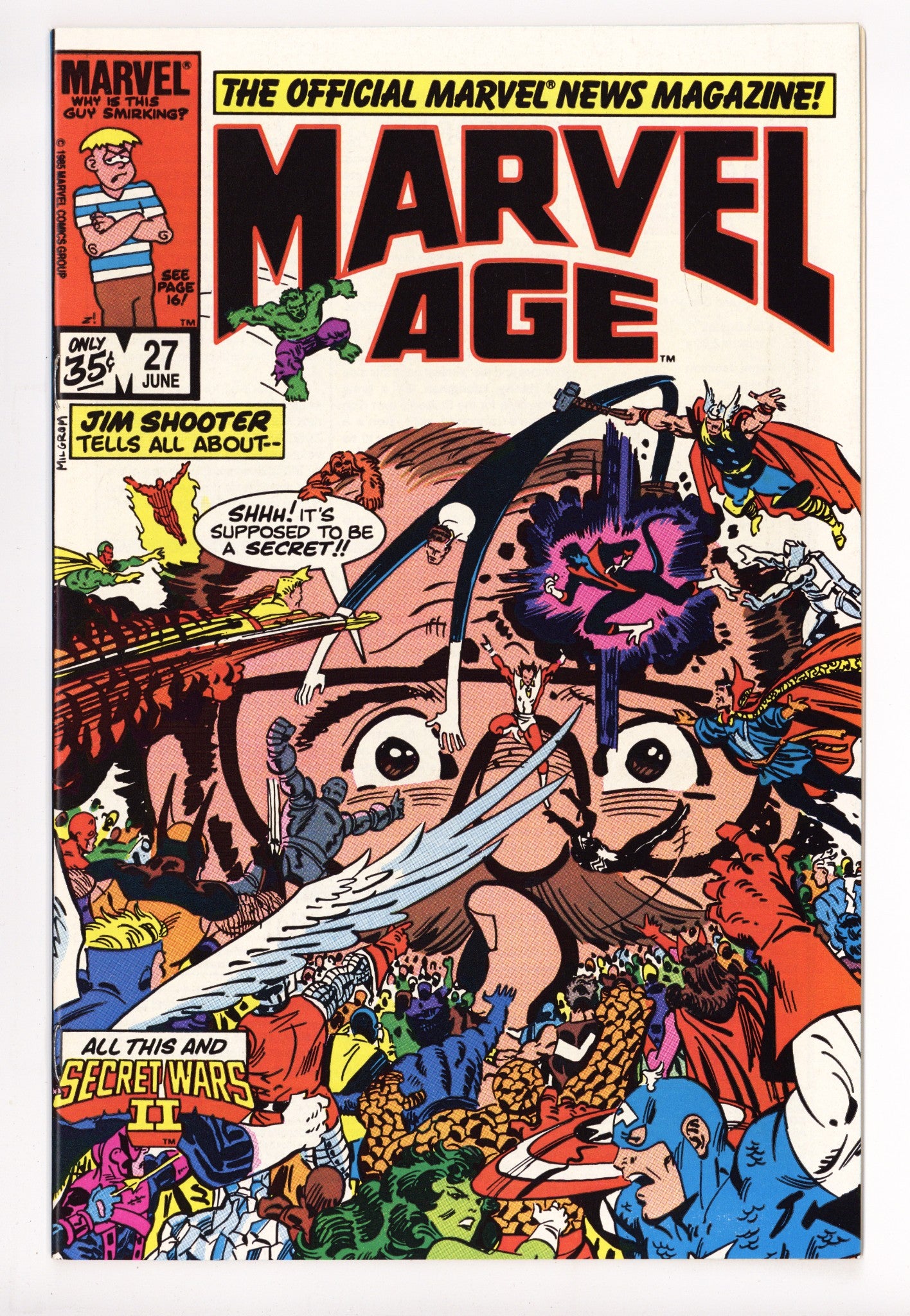 Marvel Age 27 High Grade (1985) 